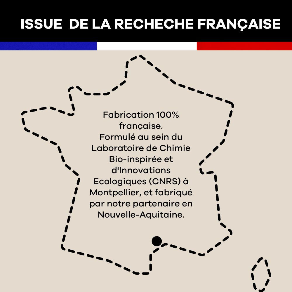 Spray anti-moustiques fabriqué et développé en France, naturel à l'actif breveté 100% végétal