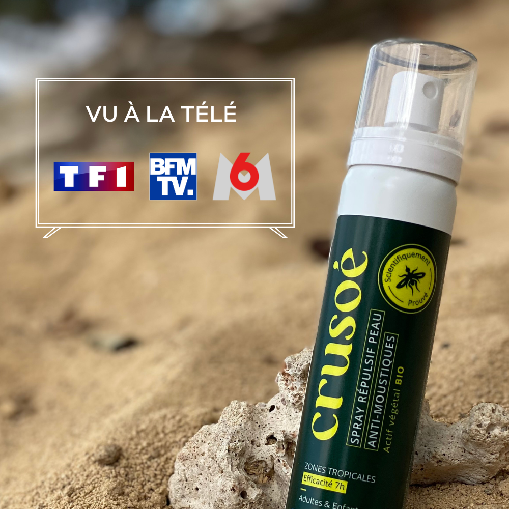 Lot de 2 soins anti-piques de moustiques 50ml et 150ml, vu à la télévision et recommandé par les experts pour sa naturalité et grande efficacité.