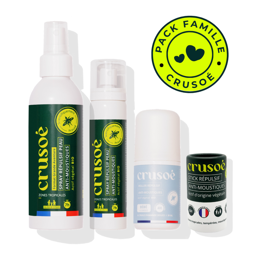 Pack famille été anti-moustiques