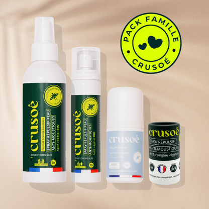 Pack famille été anti-moustiques
