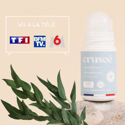 ROLL ON BÉBÉ ANTI-MOUSTIQUES 40 ML